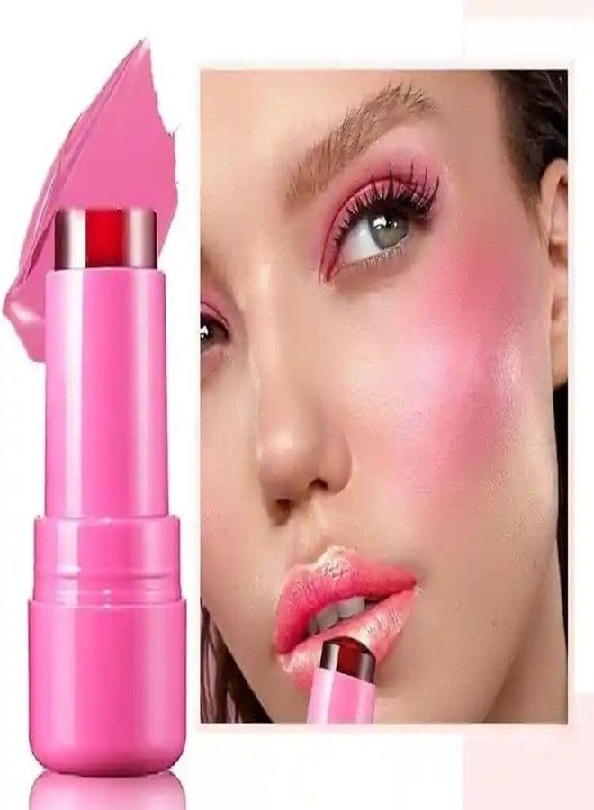 Elecsera Buildable Color Cream Blush Stick for All Skin Types - Image 3
