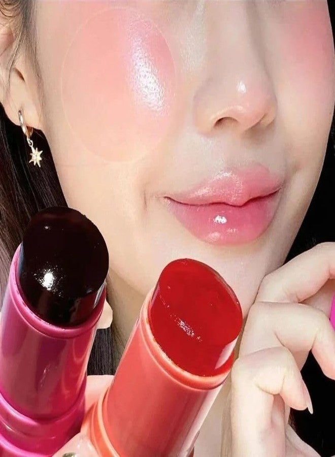 Elecsera Buildable Color Cream Blush Stick for All Skin Types - Image 2