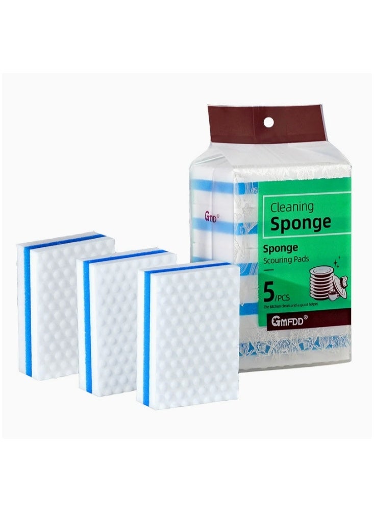 1 Pack of 10 Cleaning Sponge Nano sponge wipe, stain removal sponge magic wipe, dishwashing scouring pad - Image 1