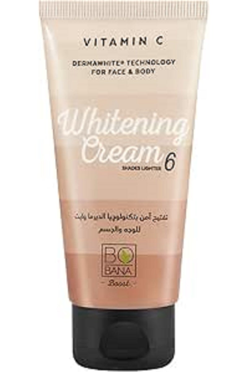 كريم للجسم من بوبانا لتفتيح البشرة وإزالة البقع الداكنة، 50 جرام