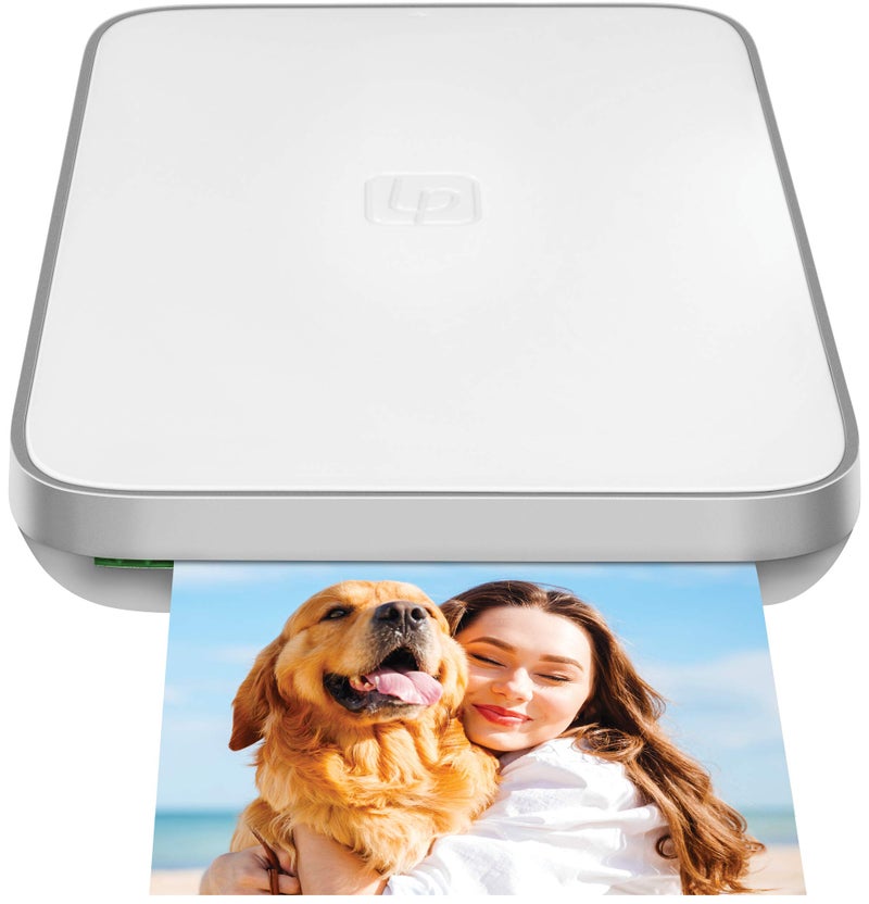 Lifeprint 3x4.5 Portable Photo and Video Printer for iPhone and Android. Make Your Photos Come to Life w/Augmented Reality - White - Image 1