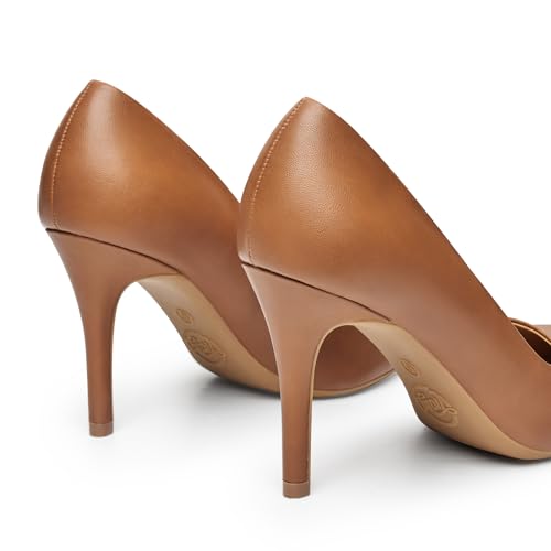 Trary Women’s High Heel Dress Pump Pointed Toe Shoe Classic Office Special Dressy Casual - Image 2
