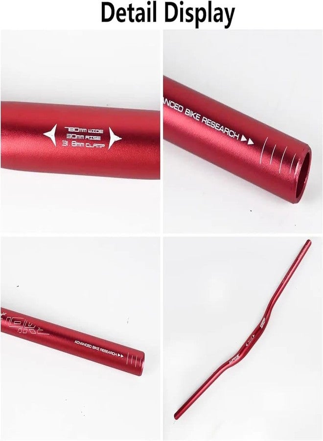 فاستبيد مقود دراجة هوائية من فاستبيد، 31.8 مم، مصنوع من سبائك الألومنيوم، مناسب للدراجات الجبلية (720/780 مم) (أحمر). مستلزمات رياضية | ركوب الدراجات | قطع غيار الدراجات | مقابض الدراجات - Image 3