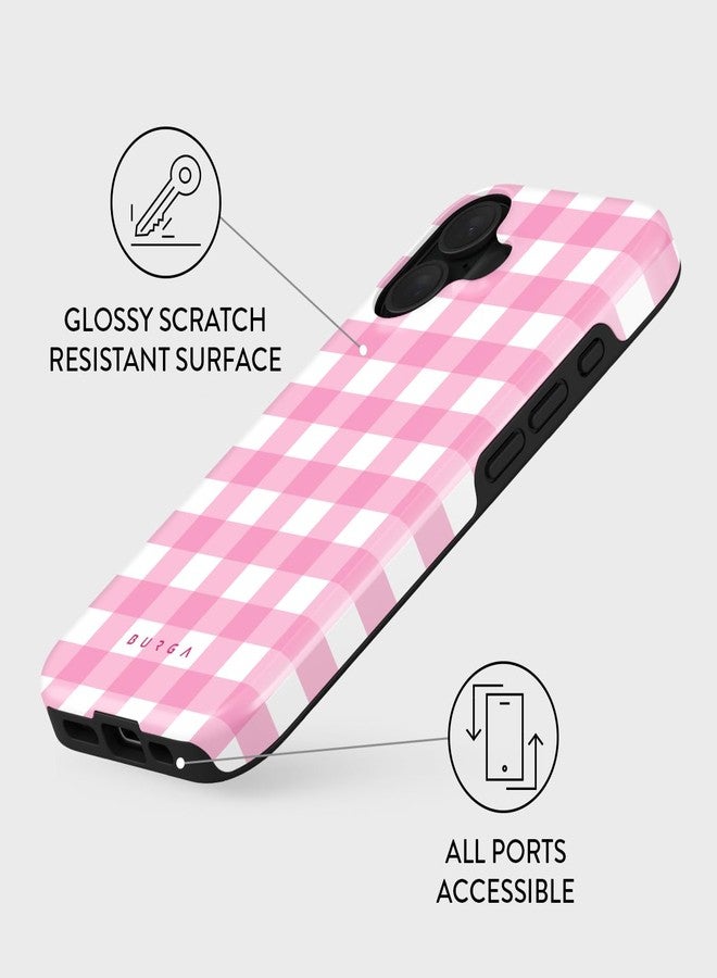 BURGA Phone Case for iPhone 16 - Cute, Trendy, Aesthetic, Pattern Phone Cover, Hard Shell Protection - fits Apple iPhone 16 Case for Women and Men - Image 3