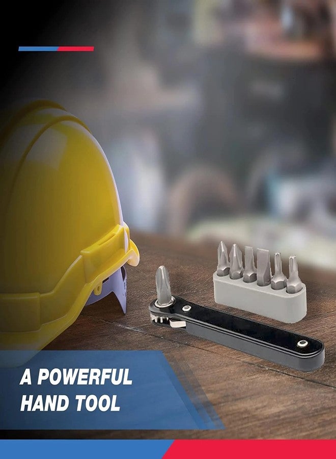 نيكو مجموعة مفكات براغي صغيرة NEIKO 03044A بسقاطة، مقاس 1/4 بوصة، 8 قطع، فولاذ Cr-V، مدى ضيق، مفك براغي بزاوية 90 درجة، تصميم منخفض، ربع دقيق، إزاحة زاوية قائمة، فيليبس قصير، مشقوق، نجمة توركس - Image 5