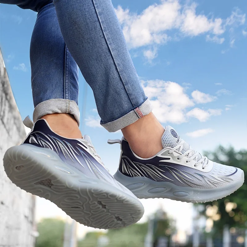 Bacca Bucci  Intensity Breathable Fishnet Running Shoes for Men | Best Price UAE