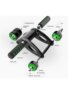 Eoptify 4-Wheel Abdominal Roller, Ergonomic Noise-Free Abs Exercise Wheel for Fitness and Workout  - Image 2