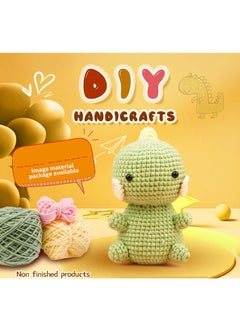 Arabest Woven Dinosaur Dolls, Ornaments Crochet, Wool Handmade, DIY Material Package  - Image 2