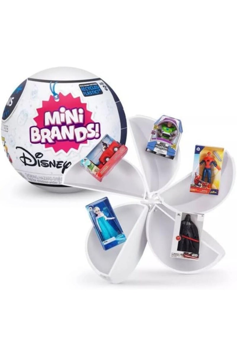 ZURU Disney generc 5 Surprise Mini Brands Store Exclusive Series 1 Capsule Collectibles - Image 2