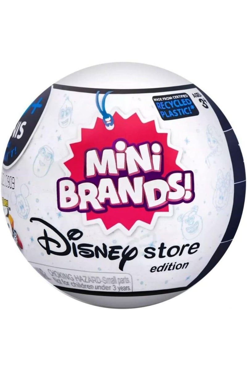 ZURU Disney generc 5 Surprise Mini Brands Store Exclusive Series 1 Capsule Collectibles - Image 1