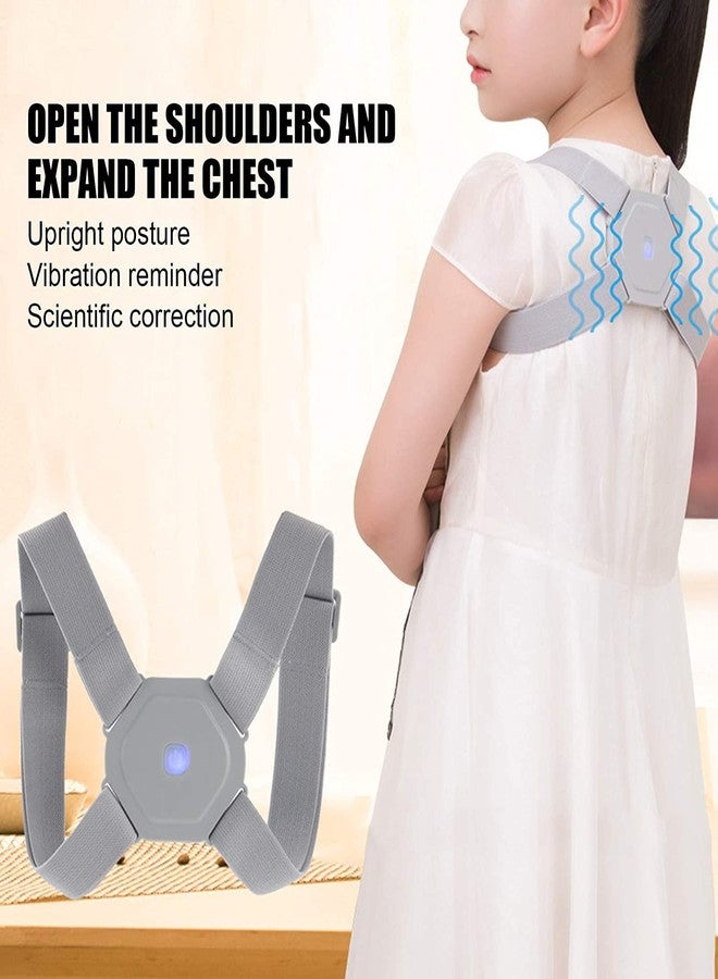 PRAYAS Plastic Smart Back Posture Corrector, Shoulder And Back Posture Band Posture Reminder With Smart Vibration Sensor Reminder For Kids Men And Women - Image 3