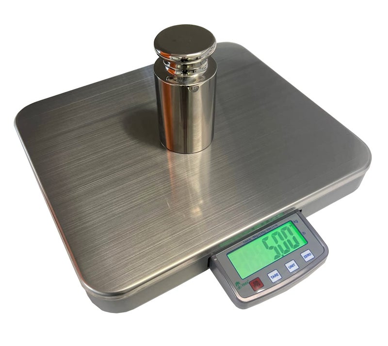 Tree CSS 400 Compact Shipping Scale  400lb x 01lb SpaceSaving Design with HighPrecision Sensors for Accurate Package Weighing Ideal for Postal Shipping Offices Warehouses  Home Use - Image 1