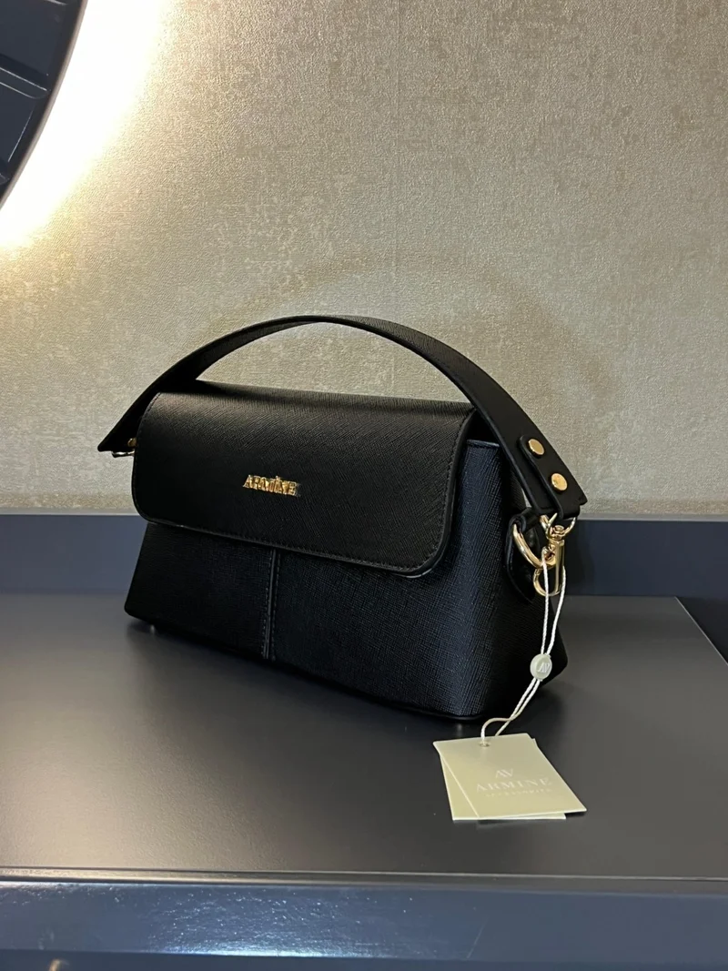 ARMINE ARM.347.SH Special Color Konbin Leather Women's Handbag Designed as Handbags