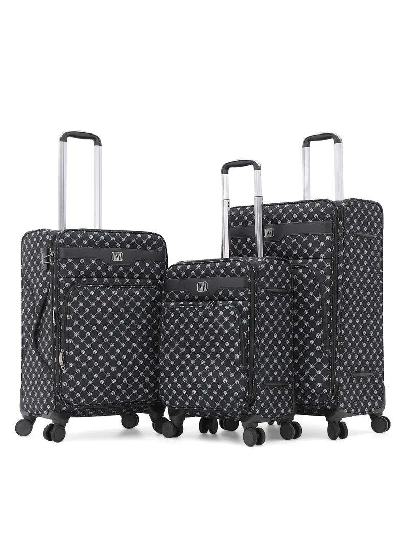 U.S. Polo Assn. U.S. Polo Assn. 3-Piece Softshell Luggage Set | 20" 24" 28" Spinner Suitcases with TSA Lock - Complete Travel System