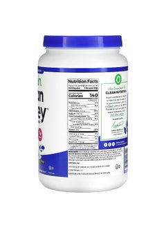 Orgain Orgain, Grass-Fed Whey Protein, Clean Whey Protein Powder, Vanilla Bean, 1.82 lbs (828 g)  - Image 2