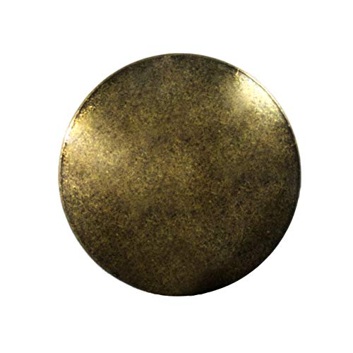 decotacks® 500 PCS Heavy Duty Antique Brass Finish Upholstery Tacks, Sofa Nails, French Natural Thumb Tack,Push Pin, 7/16" Head Dia [Antique Brass, French Natural] DX0511AB500 - Image 5
