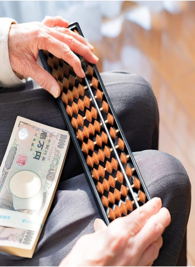 BELLSBERRY 17-Digit Abacus Soroban for Children | Wooden Math Counting Frame Educational Toy - Image 3