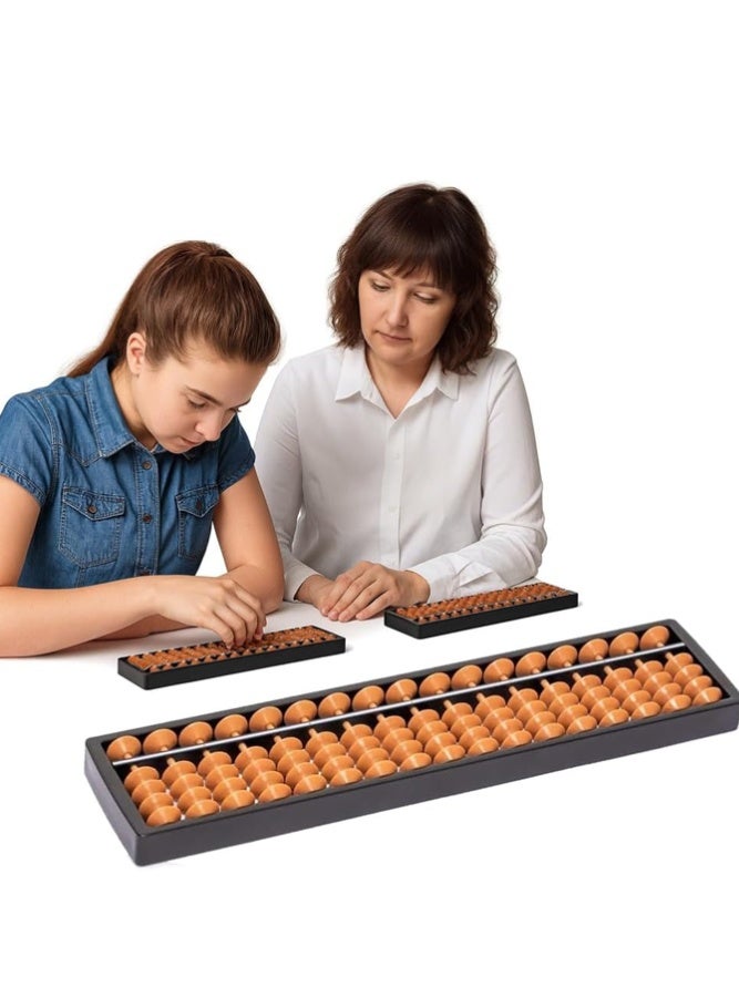 BELLSBERRY 17-Digit Abacus Soroban for Children | Wooden Math Counting Frame Educational Toy - Image 1
