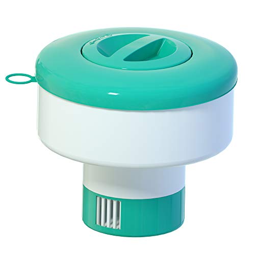 POOLWHALE Pool & Spa Floating Dispenser Collapsible Floater - Image 1