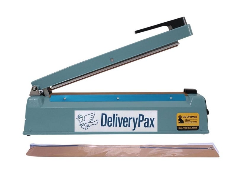 DELIVERYPAX Delivery Pax Sealing machine 12 inch Heavy Duty Heat Sealer| Sealing machine for food packets| Packet sealer machine | Packaging machine| Packing Machine| Paking Machine (300mm) - Image 1