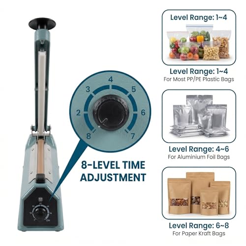 DELIVERYPAX Delivery Pax Sealing machine 12 inch Heavy Duty Heat Sealer| Sealing machine for food packets| Packet sealer machine | Packaging machine| Packing Machine| Paking Machine (300mm) - Image 5