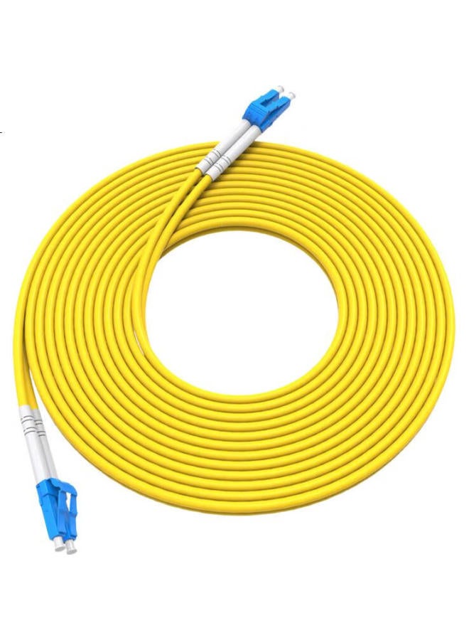 Nokoxin Telecom-Grade Fiber Optic Patch Cable, Single-Mode Dual-Core Fiber Optic Cable, Optical Module, Data Center Connection Pigtail, Supports Customized Length, Upc Connector, 20 Meters Lc-Lc - Image 3