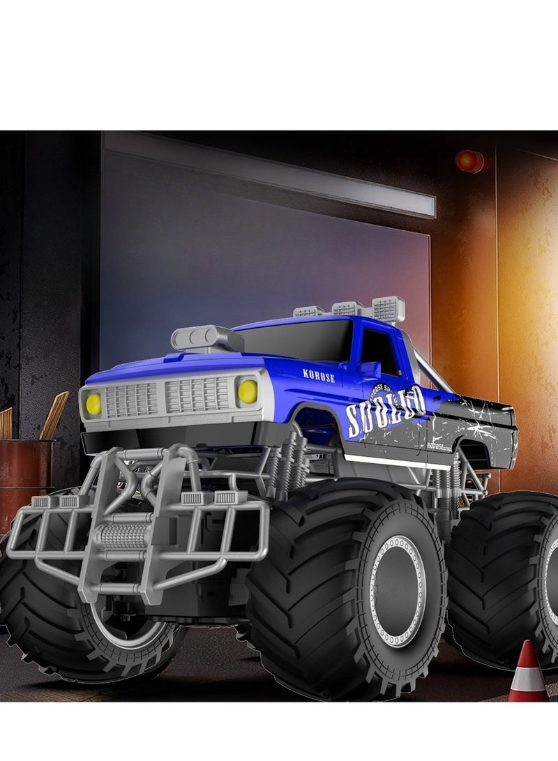 JJRIC 2.4G Rmote Control Off-Road Climbing Car Graffiti Monster Pickup Truck Model Remote Control Car Children's Toy - Image 3