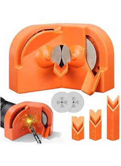 Generic Electric Drill Bit Sharpener, Sharpen All Bits (5/64''- 5/8''), Multiuse Grinding Tool for Portable Drill Grinder, Works with Electric Drills  - Image 1