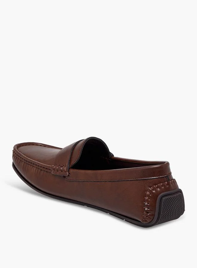 Renzo Ruganni BROWN Men Slip-On Loafers for Men | Best Price UAE