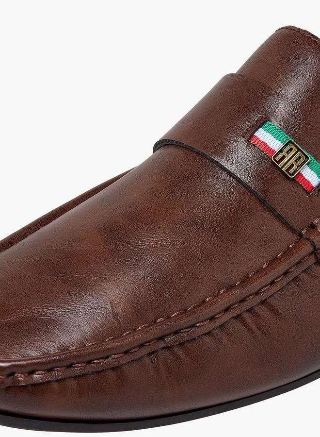 Renzo Ruganni BROWN Men Slip-On Loafers for Men | Best Price UAE