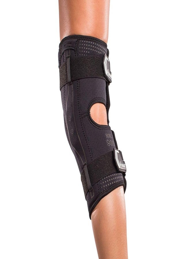 DonJoy Performance Bionic Hinged Knee Brace - Bilateral Ligament Protection for Hyperextension, Sprains, Meniscus Injury -Camo, Medium - Image 2