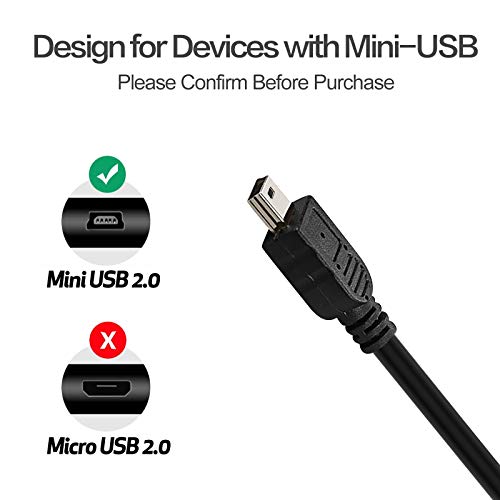 Inovat USB2-A-MB-25ST, Premium 25ft USB 2.0 A to Mini B 5 Pin USB Cable - Image 4