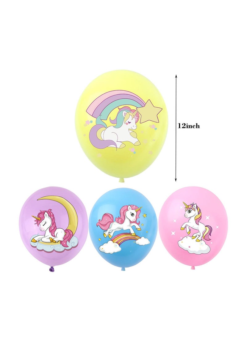 LA FIESTA Unicorn Birthday Party Decorations for Girls  - Image 4