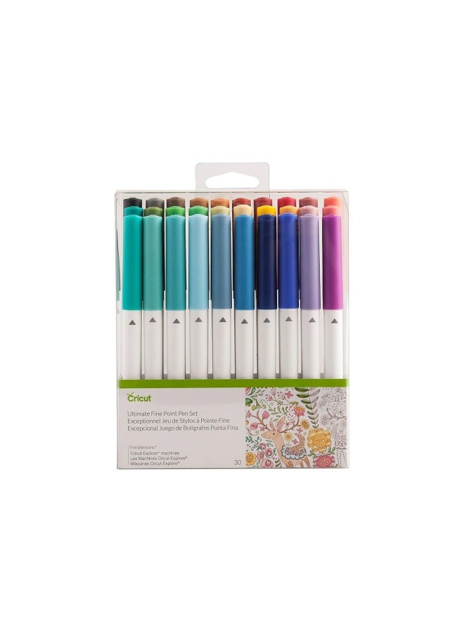 Cricut Explore  Maker Fine Point Pen Ultimate Pack of 30