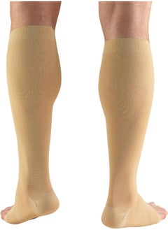 Truform Truform 20-30 mmHg Compression Stocking for Men and Women, Knee High Length, Open Toe  - Image 5
