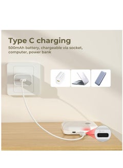 Furtey Smart Motion Sensor Night Light [Pack of 2] Type-C Charging Cable, Rechargeable Warm and White Night Lamp with Magnetic Attachment for Bedroom, Hallway, Stairs  - Image 5