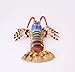 GracesDawn Plush Lobster Stuffed Animals Australian Lobster Doll Pillow Plush Toys Healing Animal Image That Fills People with Courage and Appetite 236 inch Long Blue - Image 4