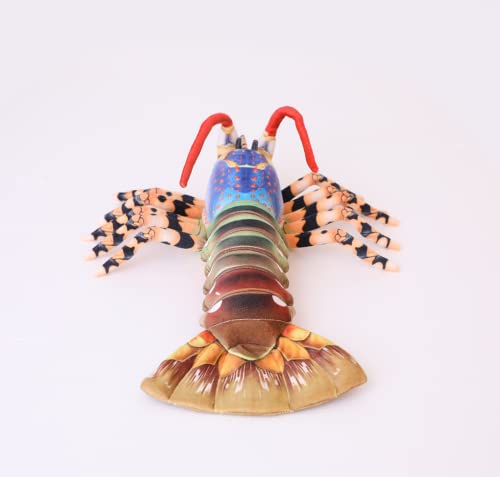 GracesDawn Plush Lobster Stuffed Animals Australian Lobster Doll Pillow Plush Toys Healing Animal Image That Fills People with Courage and Appetite 236 inch Long Blue - Image 5