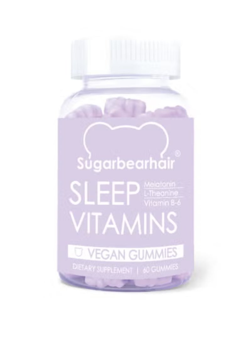 AS SEEN ON TV Sugar Bear Sleep 60 Gummies Dietary Supplement