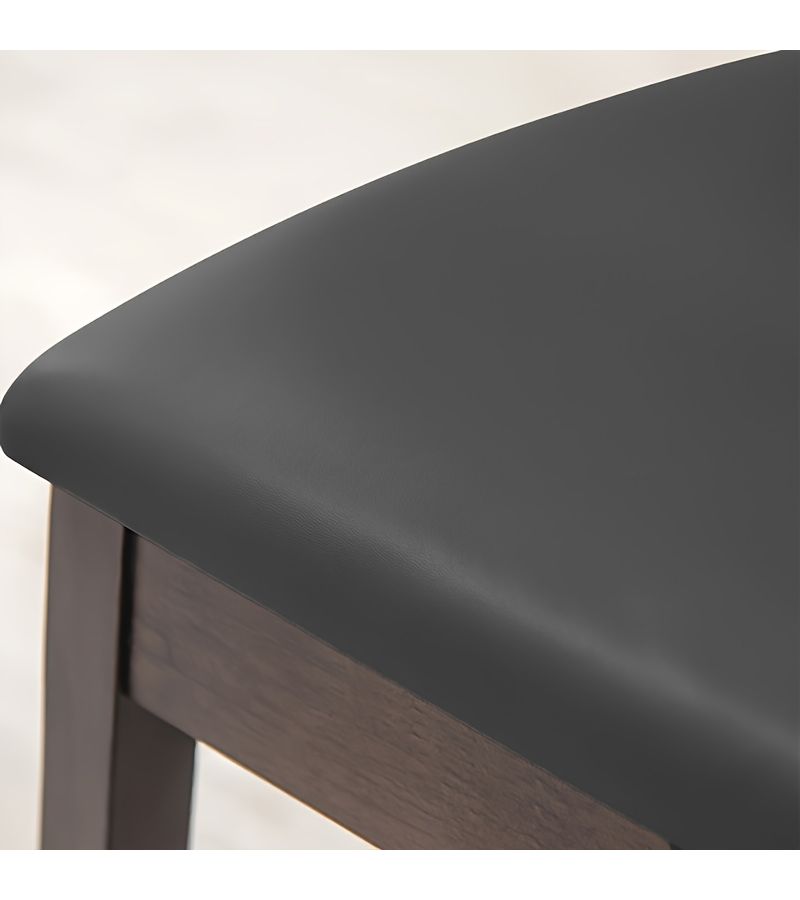 1pc Black Chair Cover Classic Style Multi Scene Use Removable Washable Seat Cushion Protector Simple Design Easy To Install Fit For Various Chair Types - Image 5