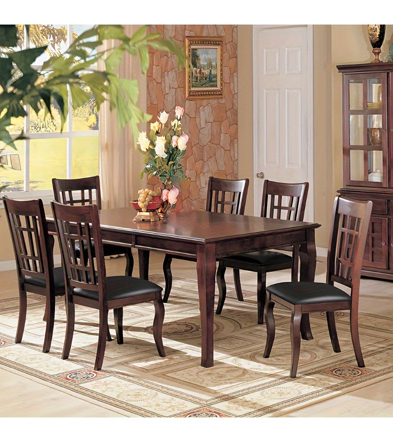 1pc Black Chair Cover Classic Style Multi Scene Use Removable Washable Seat Cushion Protector Simple Design Easy To Install Fit For Various Chair Types - Image 4
