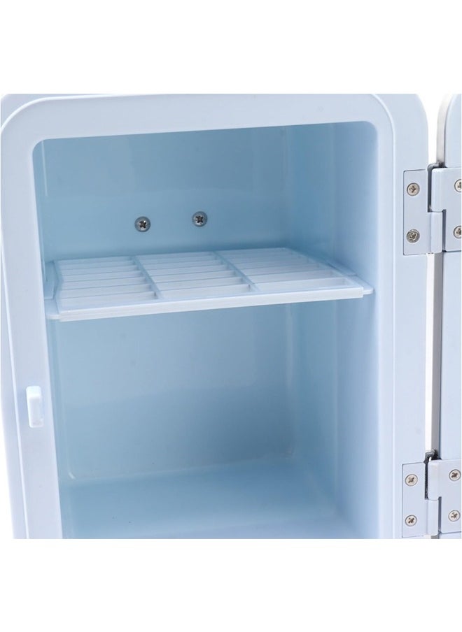 Joshberg Mini Fridge, 4 Liter /6 Cans  Skincare,Wine & Beer Fridge for Bedroom, Dorm, Car, Office, Small Compact Fridge, Thermoelectric Cooler and Warmer  - Image 3