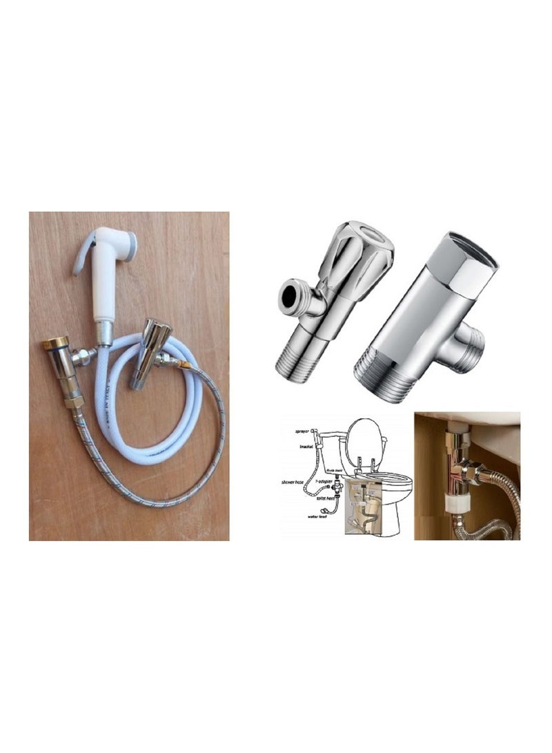 100 % Pure Bathroom shattaf 4 pieces - Image 2