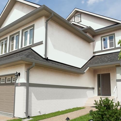 KILZ Self-Priming Masonry, Stucco and Brick Paint, Interior/Exterior, Flat, White, 1 Gallon - Image 3