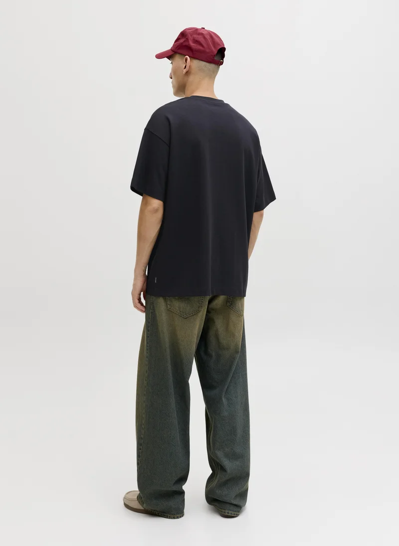 جاك اند جونز JJEBARRON TEE SS O-NECK NOOS