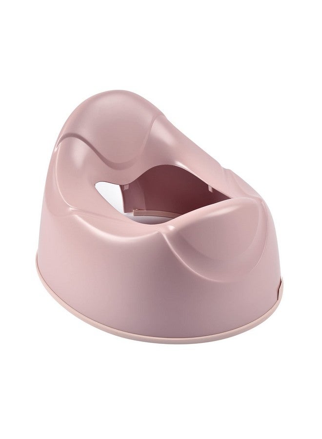 BEABA Ergonomic Training Potty, Provides Comfort and Support, Lightweight & Portable, Compact Toddler Potty (Rose) - Image 2