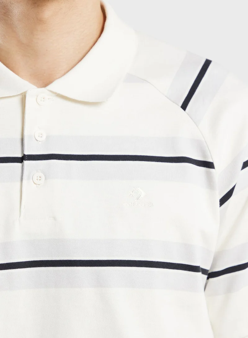 CONVERSE Striped Marquis Polo