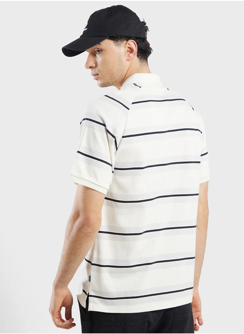 CONVERSE Striped Marquis Polo