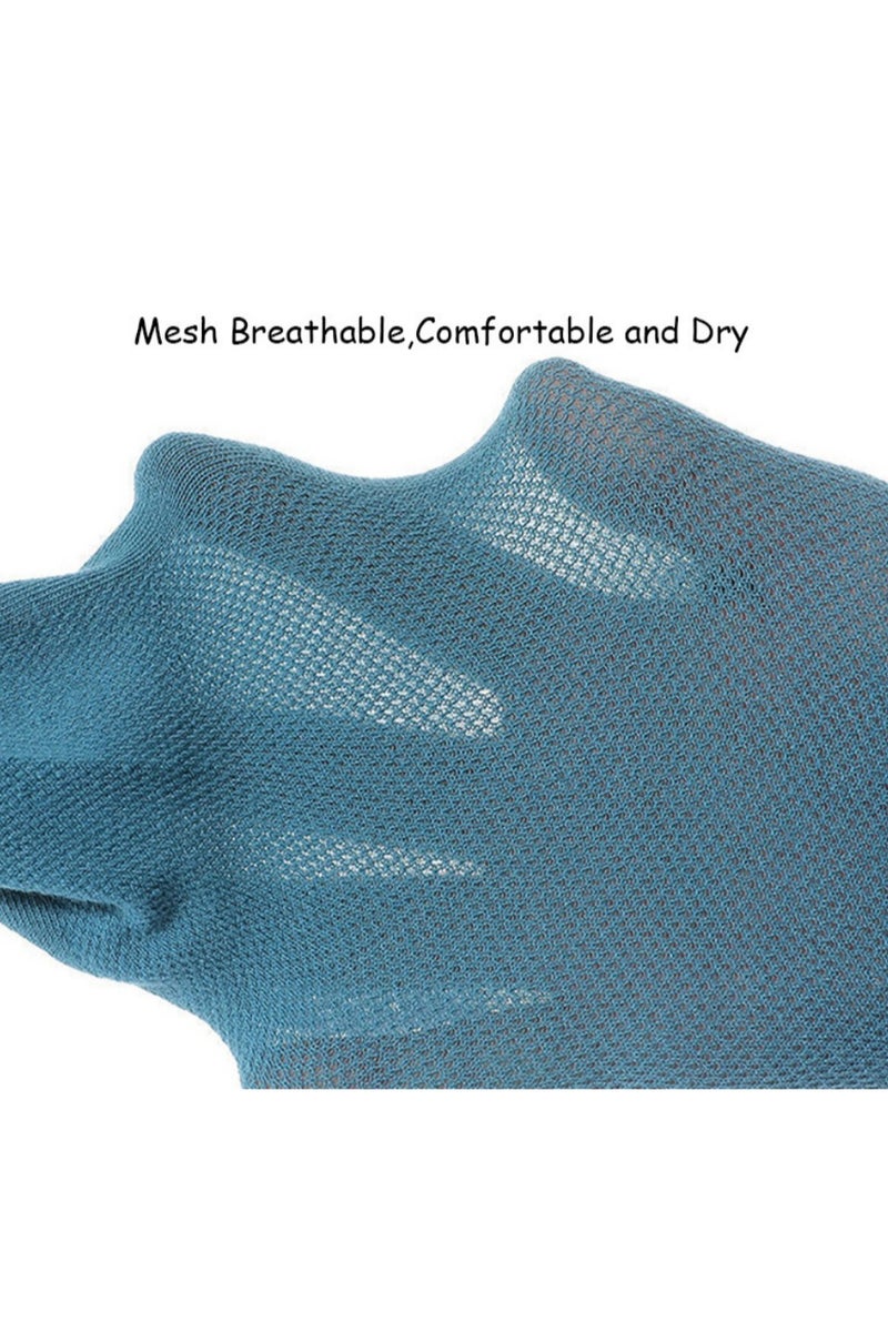 infino جوارب رياضية رجالية (5 عبوات) - قصة منخفضة ، ماصة للعرق ، مقاومة للرائحة ، راحة طوال الموسم - مثالية لأنماط الحياة النشطة والجري والملابس اليومية - Image 4