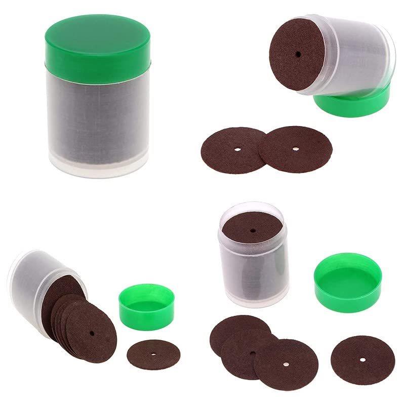 DIY Crafts Pack Of 50 Pcs, Multi, 2 Pcs Mandrel/Connecting Shank, Rotary Attachments Mini Cutting Wheel Disc Abrasive Sand Cut Off Cutting Whe(Pack Of 50 Pcs, Multi, 2 Pcs Mandrel/Connecting Shank) - Image 1